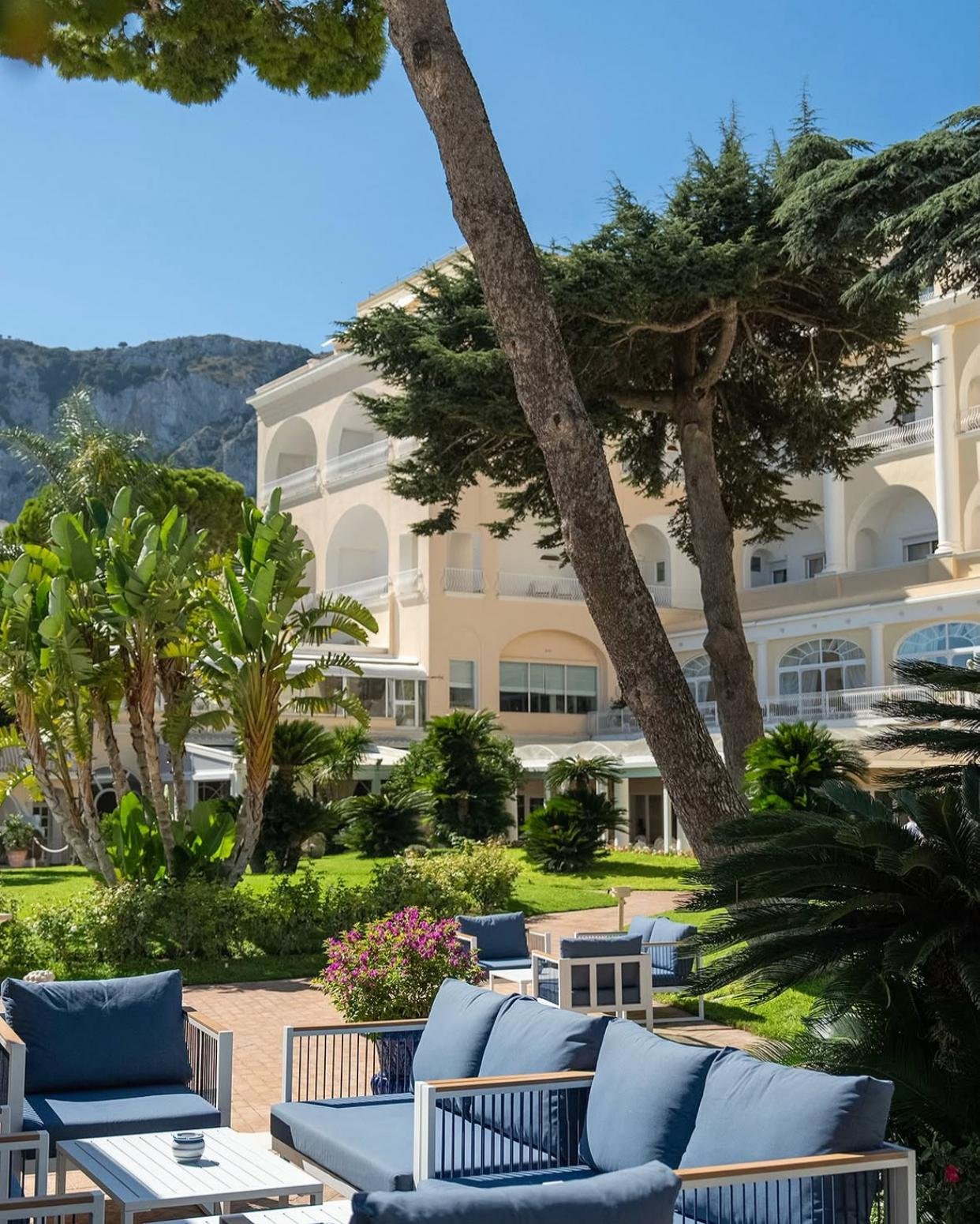 © Grand Hotel Quisisana – Official visual | Source: Instagram @qvisisanacapri