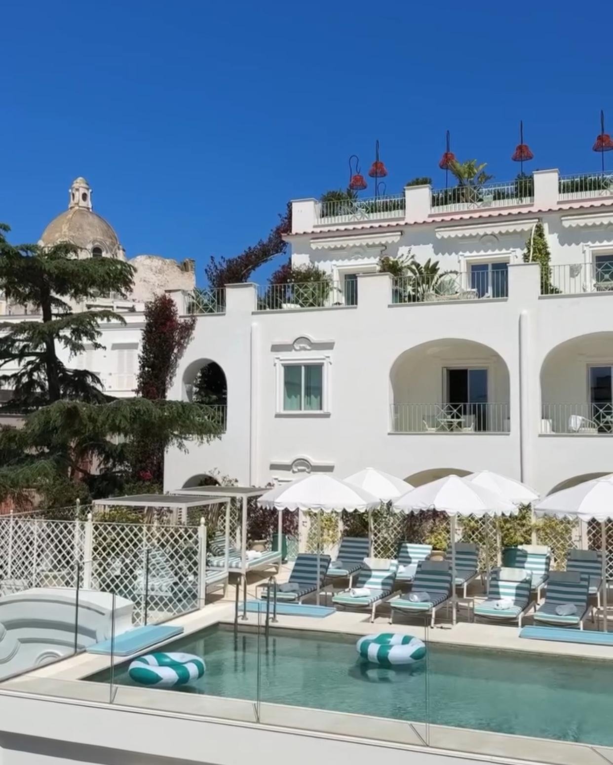 © Hotel La Palma Capri – Official visual | Source: Instagram @hotel_lapalmacapri